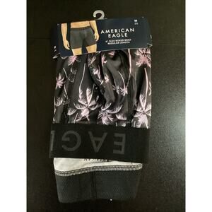 American Eagle Boxer Briefs Mens Medium Purple Flex